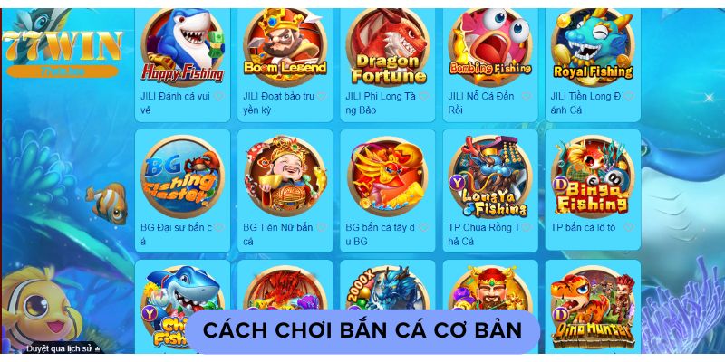 cách chơi bắn cá cơ bản